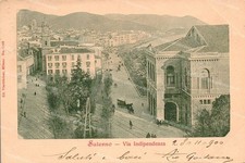 dq214 cartolina salerno citta'