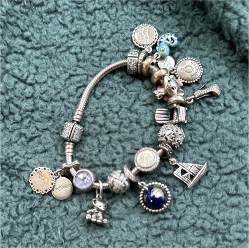 Pandora bracelet with charms - pandora,