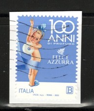 REPUBBLICA 2023 USATI PERFETTI... FELCE AZZURRA