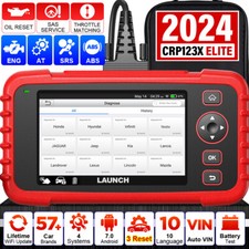 LAUNCH CRP123X OBD2 Diagnosi Auto Multimarca con 4 Sistemi e 3 Funzioni di Reset