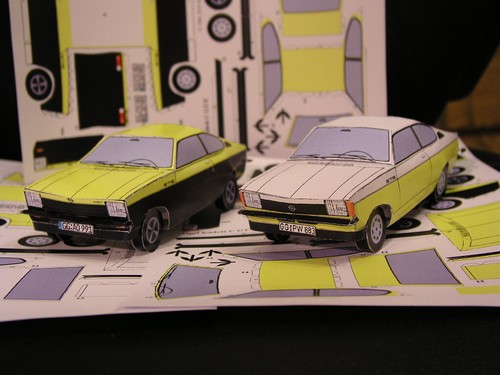 Opel kadett e foglio - c, gt/e