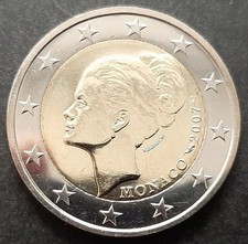 2 EURO MONACO GRACE KELLY 2007 "PROBE ESSAY TRIAL" in capsula