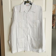 Camicia Guayabera bianca