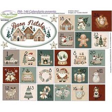 Pannolenci Stampato Calendario