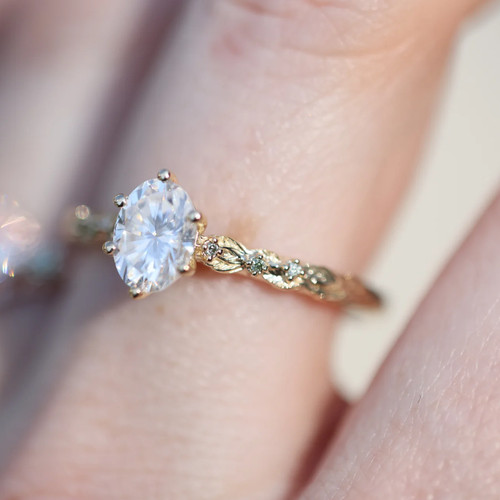 Anello con diamanti - , taglio
