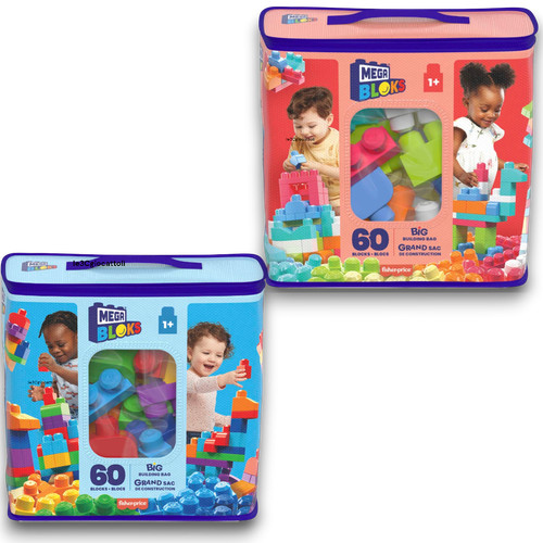 Mega bloks sacca - sacca, costruzioni