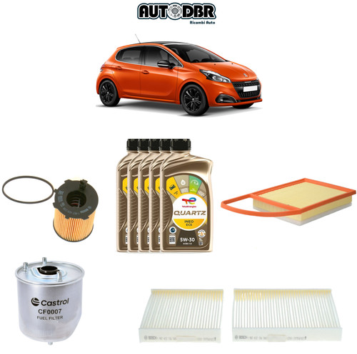 Kit tagliando filtri peugeot - 4,