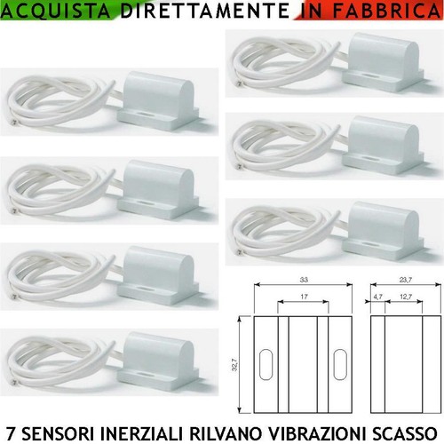 Sensori vibrazione antifurto - vibrazione,
