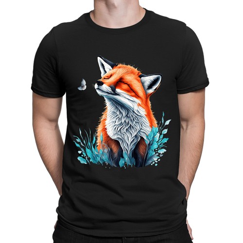 Shirt top fox - t-shirt, and