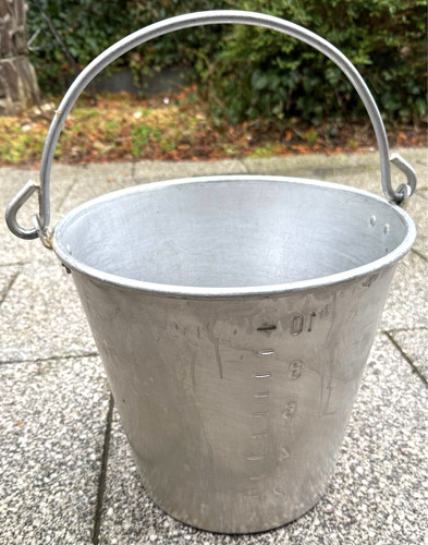Secchio alluminio litri ddr - litri,