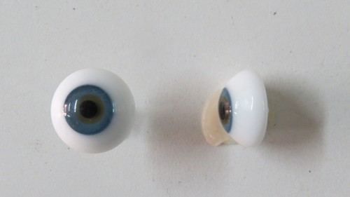 Occhi per bambola vintage - per, blu