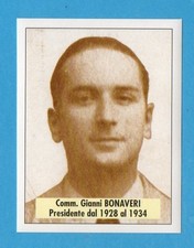 BOLOGNA 96/97 - EDILAND -Figurina n.149- GIANNI BONAVERI - (i Presidenti) -NEW