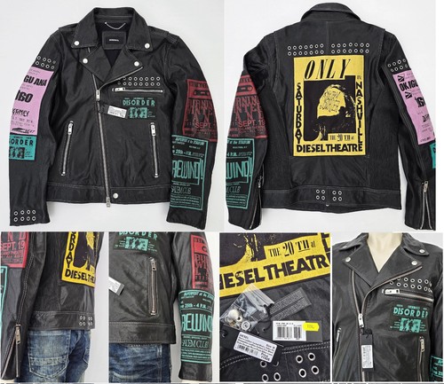 Diesel giacca pelle vera - di,