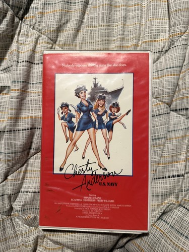 Chesty anderson navy vhs - navy,