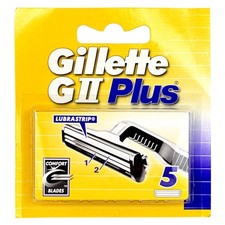Gillette G2 Plus Testine Di Ricambio - 5pz