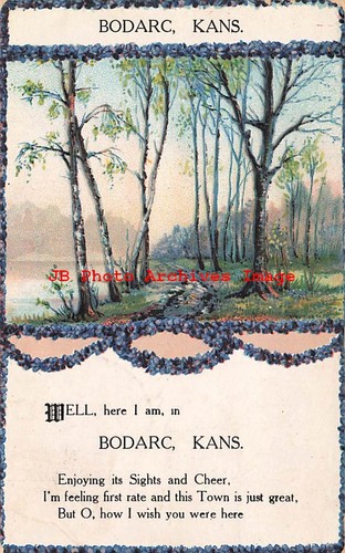 Bodarc kansas biglietto - ks,, bodarc,