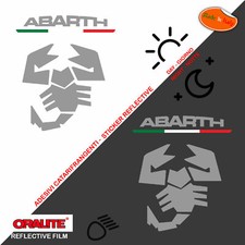 Abarth reflective scorpion