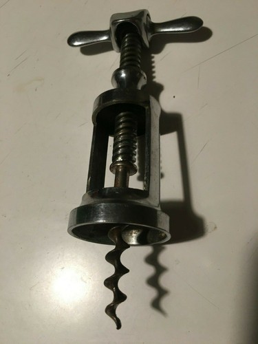 Vecchio cavatappi acciaio - in,