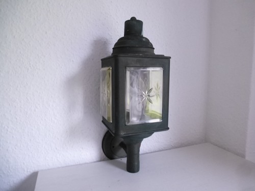 Antica lampada carrozza - antica, con