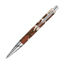 Parker Vector Mimetico Penna a Sfera Finiture Cromate Marrone Militare Edizione