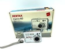 Pentax Optio 60 Digitale Fotocamera Compatta Con 7.5-22.5mm 6MP IN Conf. Orig.