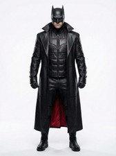 Batman Inspired Leather Hooded