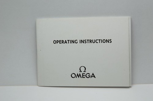 Omega cronografo libretto - omega,