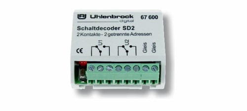 Uhlenbrock 67600 sd2 - -, decoder