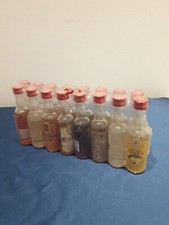 16 Bottigliette Mignon Liquori Da Collezione Cedro Sambuca Anice Brandy Grappa