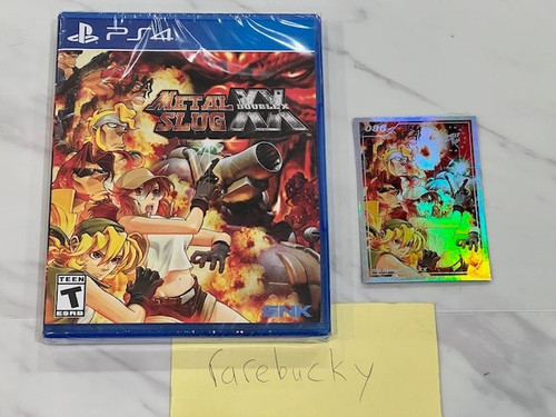 Metal slug ps4 playstation - metal, xx