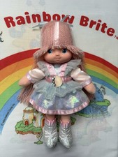 SUPER RARA BAMBOLA ORIGINALE MATTEL 1983 RAINBOW BRITE MOONGLOW DRESS