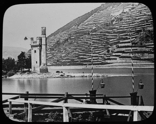 Antique magic lantern slide - antique,