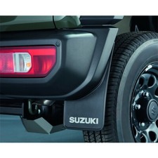 Paraspruzzi Anteriori e Posteriori Neri ORIGINALE set 4pz Suzuki Jimny New 