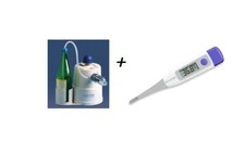 VAPINAL inalatore termale flusso di vapore caldo + termometro digitale