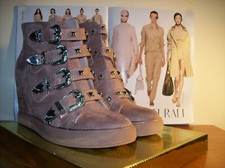 Tronchetti rosa nuove - nuove,, tacco