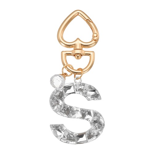 Keychain with letter - letter, s