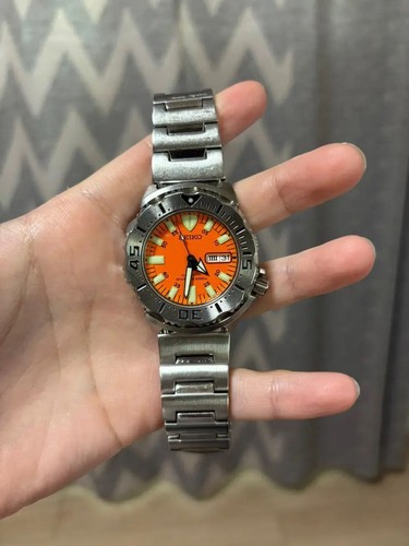 Seiko orange monster skx781 - seiko,
