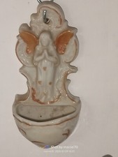 ANTICA ACQUASANTIERA CERAMICA