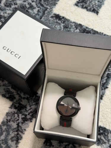 Gucci stainless steel calfskin - gucci,