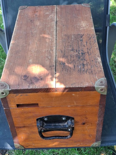 Baule scatola militare - militare, in