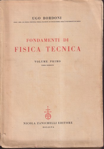 Fondamenti fisica tecnica - di,