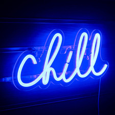 Chill Insegna Al Neon Acrilica
