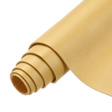 Lenzuolo Ecopelle 8x53 Pollici Tessuto Pelle PU Massello Gardenia Giallo/Giallo