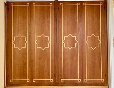 Ante per armadio a muro su misura intarsiate