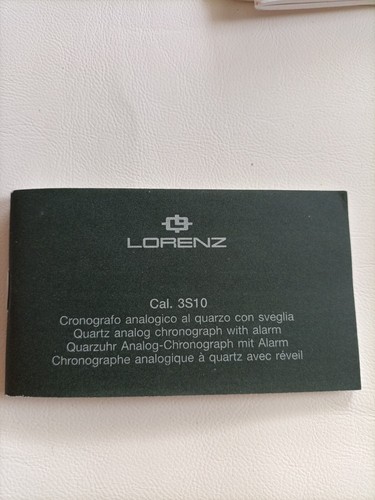 Lorenz libretto istruzioni - libretto, di