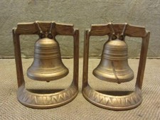 Vintage liberty bell book end - liberty,