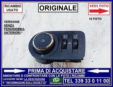 DEVIO LUCI FANALI SENZA FENDINEBBIA ANTERIORI ORIGINALE OPEL CORSA D + E