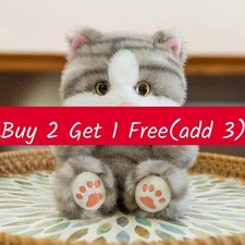 Peluche gatto siamese con