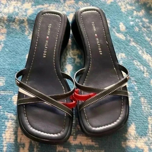 Tommy hilfiger sandalo pelle - tommy,