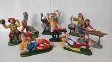 Pastori per Presepe, set di 8
